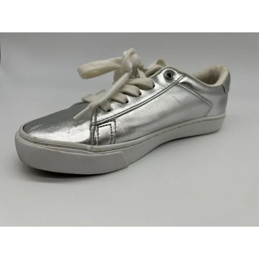 Polo Ralph Lauren Easton Sliver Unisex Kids Sneakers Size 2.5